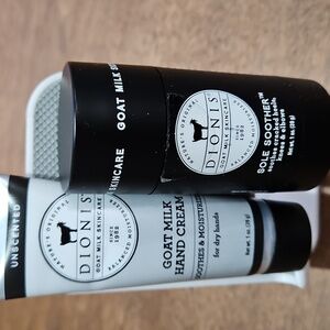 Goat Milk Hand Cream and Sole Soother Set